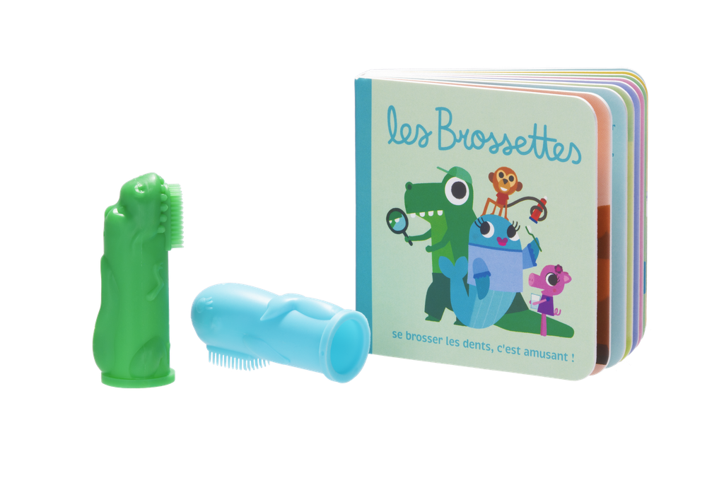 MINI COFFRET LIVRE FR + 2 BROSSETTES