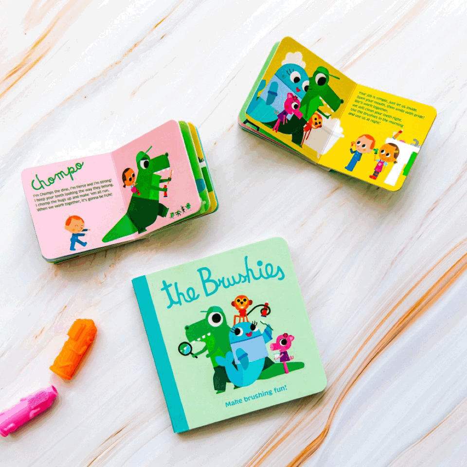 COFFRET LIVRE + 1 BROSSETTE THE BRUSHIES