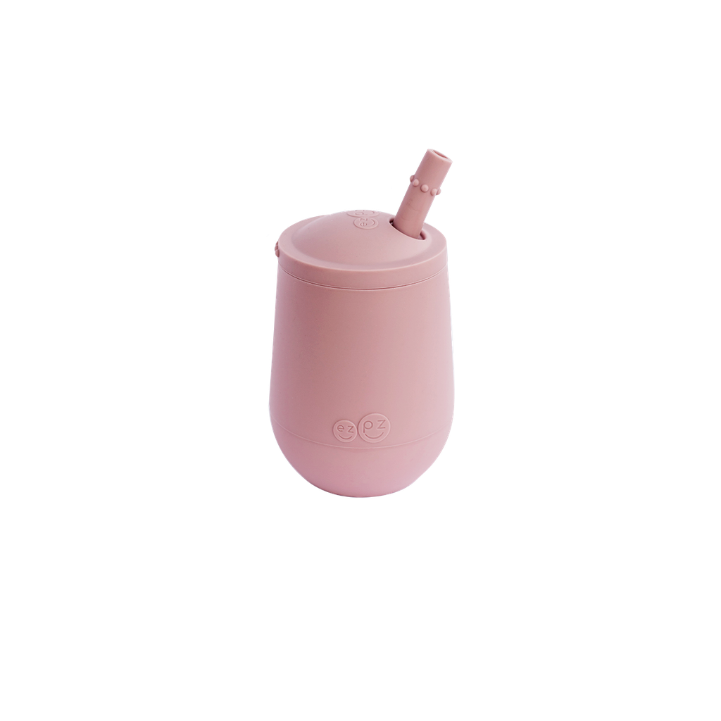 MINI-CUP MIT STROHHALM UND DECKEL