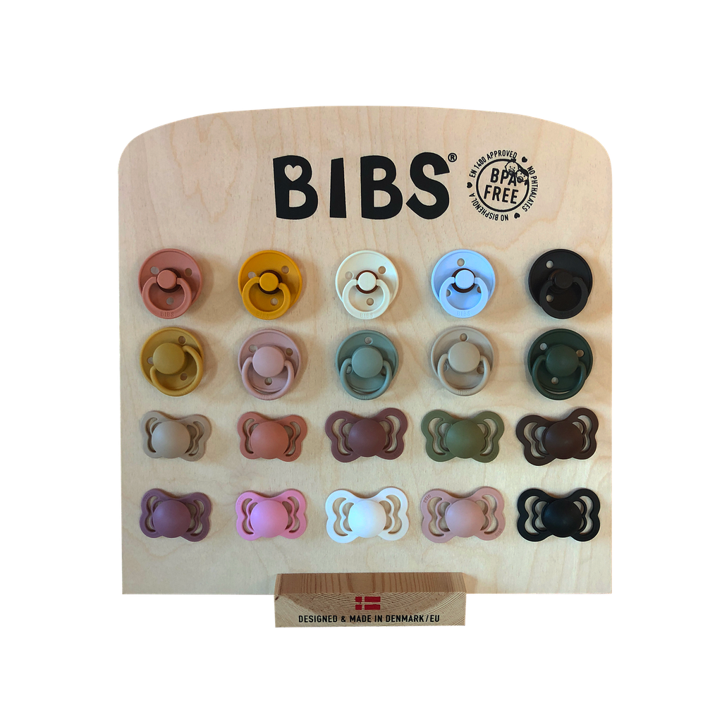 PRESENTOIR BIBS BOIS