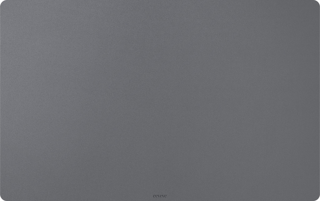 [1404-1] SET DE BUREAU 70X44cm EEVEVE (GRANITE GRAY)