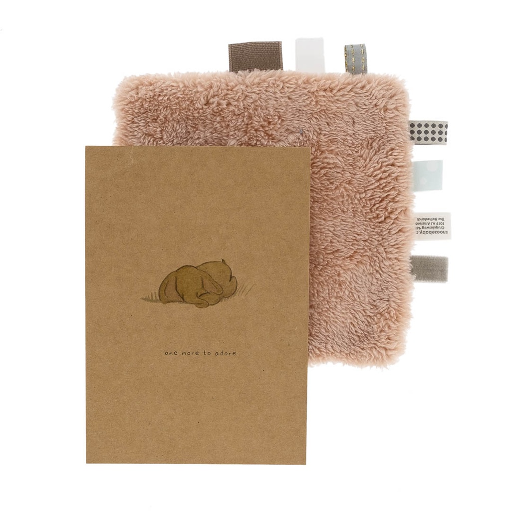 [456] CARTE CADEAU NAISSANCE SNOOZEBABY (MILKY RUST)