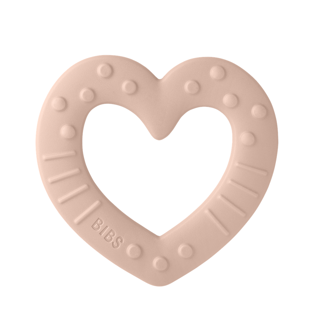 ANNEAU DE DENTITION BIBS BABY BITIE HEART