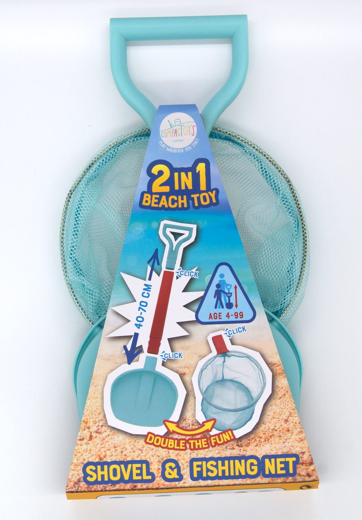 2 IN 1 BEACH TOY COMPACTOYS