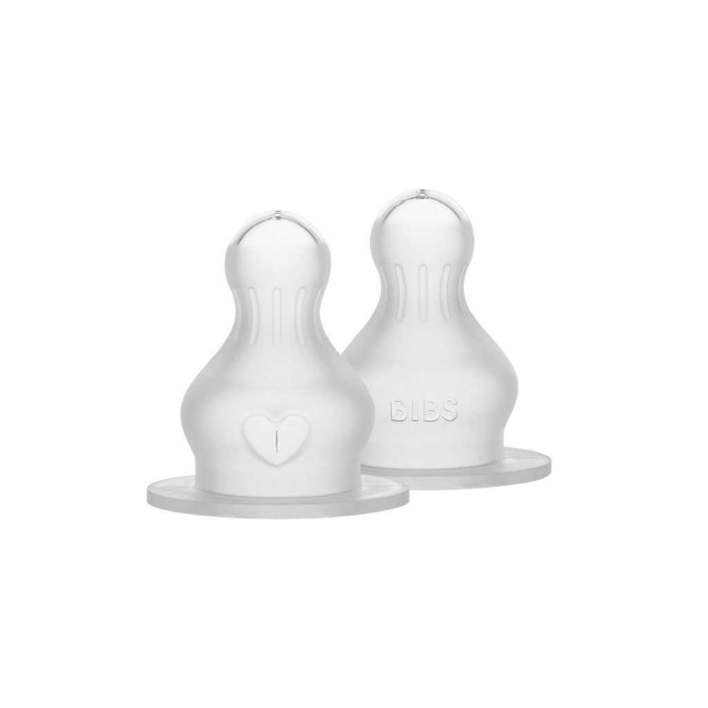 PACKx2 TETINES BIBERON SILICONE BIBS