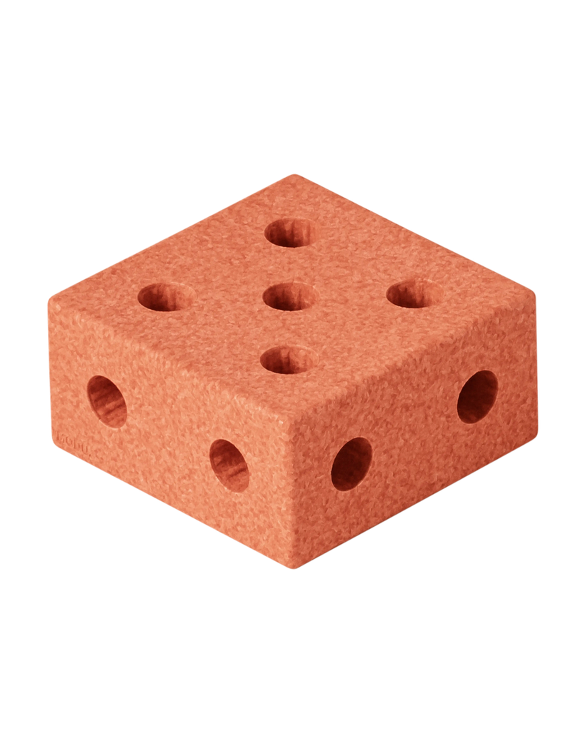 [M-BLO-SQU-BO-NA] BLOCKS MODU (BLOCK CARRÉ, BURNT ORANGE)