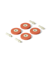 FOAM WHEELS AND PEGS x4 MODU