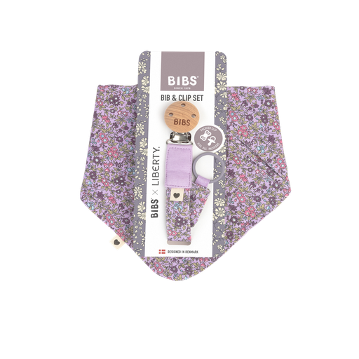 [75 00 110] SET BANDANA + CLIP CHAMOMILE LAWN