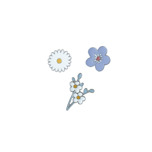 [A1125] PIN'S FLOWER COLLECTION