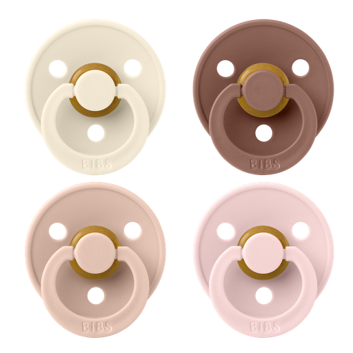 PACKx4 BIBS COLOUR T1