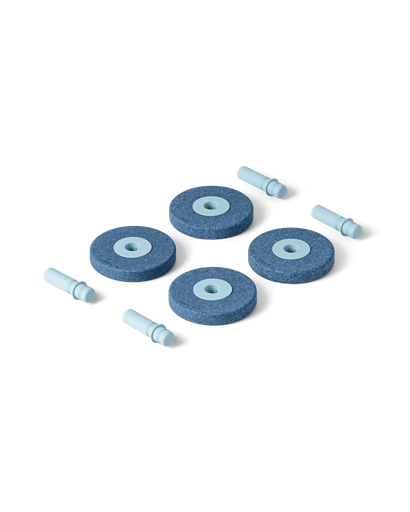 FOAM WHEELS AND PEGS x4 MODU