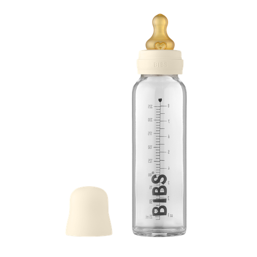 BIBS GLASS BABY BOTTLE 225ML