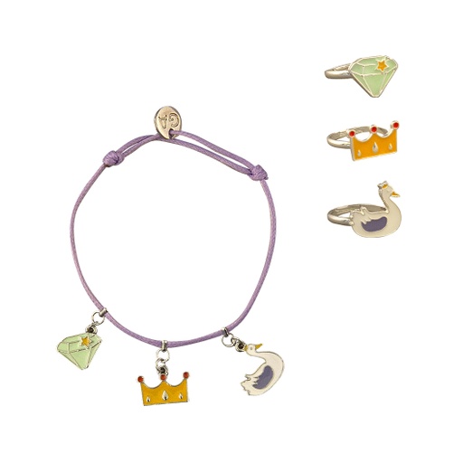 [A0211] COFFRET ROYALTY BRACELET & BAGUES